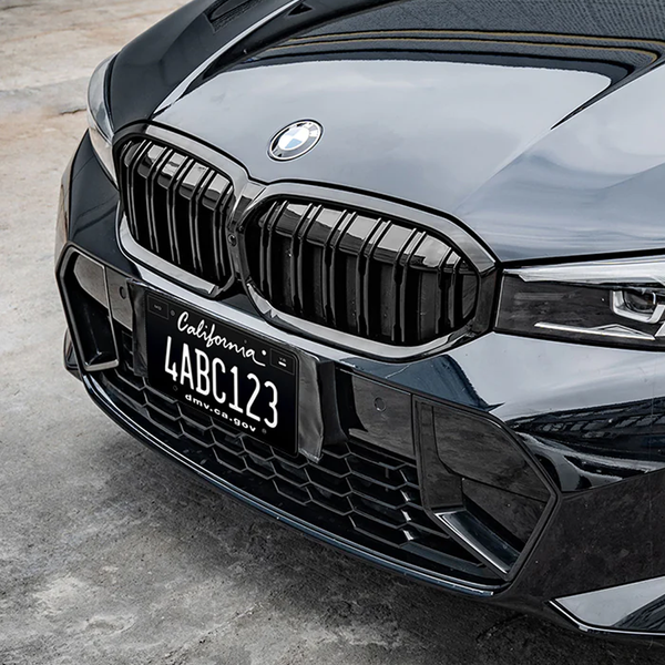 GLOSS BLACK M-PERFORMANCE STYLE GRILLS - BMW G20 G21 3 SERIES