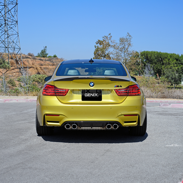 M PERFORMANCE STYLE CARBON FIBRE REAR BUMPER BAR DIFFUSER FOR BMW F80 F82 F83