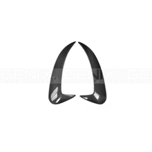 Load image into Gallery viewer, CARBON FIBRE REAR BUMPER SIDE VENT COVERS S205 W205 AMG PACKAGE &amp; C63 &amp; C43
